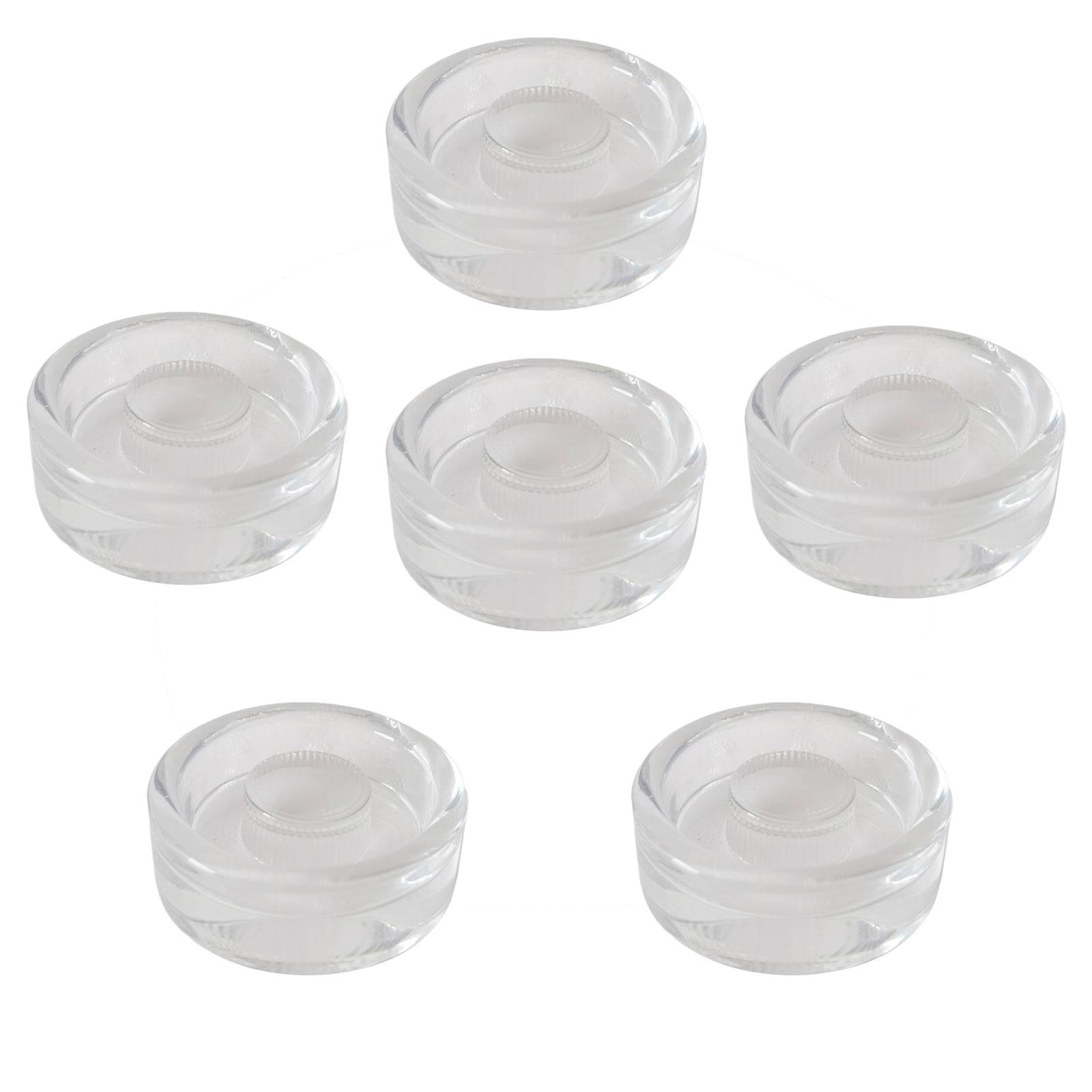 6 Pieces Fermentation Weights for Large Wide Mouth Jars Glass Jars