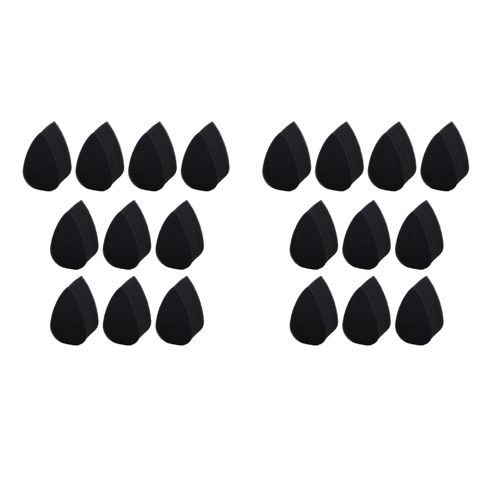 2x10x Body Painting Sponges for Kids High Density Black Face Painting Supplies Large Drop