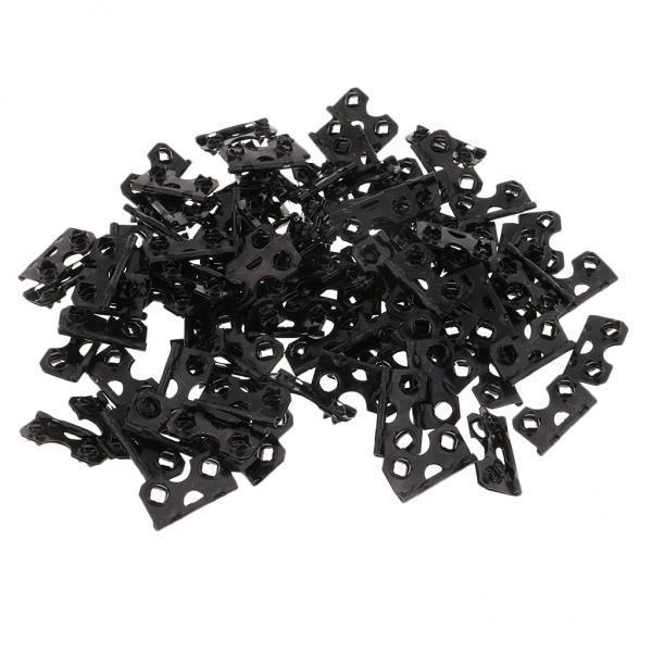 3x100 Pieces Fix Picture Photo Frame Back Board Support Stand Leg Feet Hinge