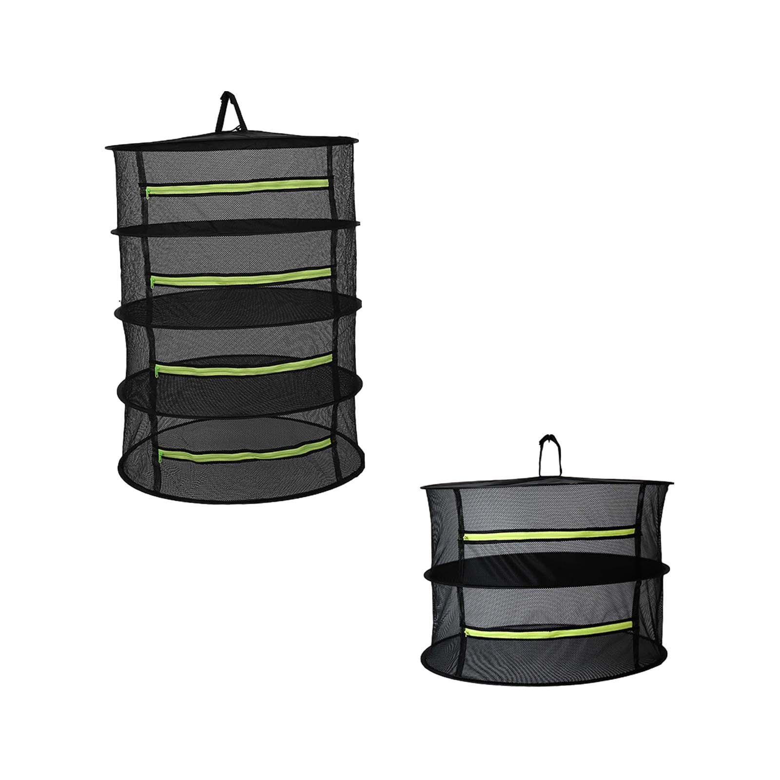 2 Drying Rack Hanging Mesh Net for Food Vegetables