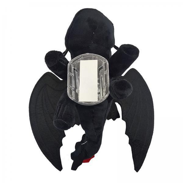 2xElectric Car Decoration Funny Helmet Accessory Professional Plush Decoration 20cm Car Release