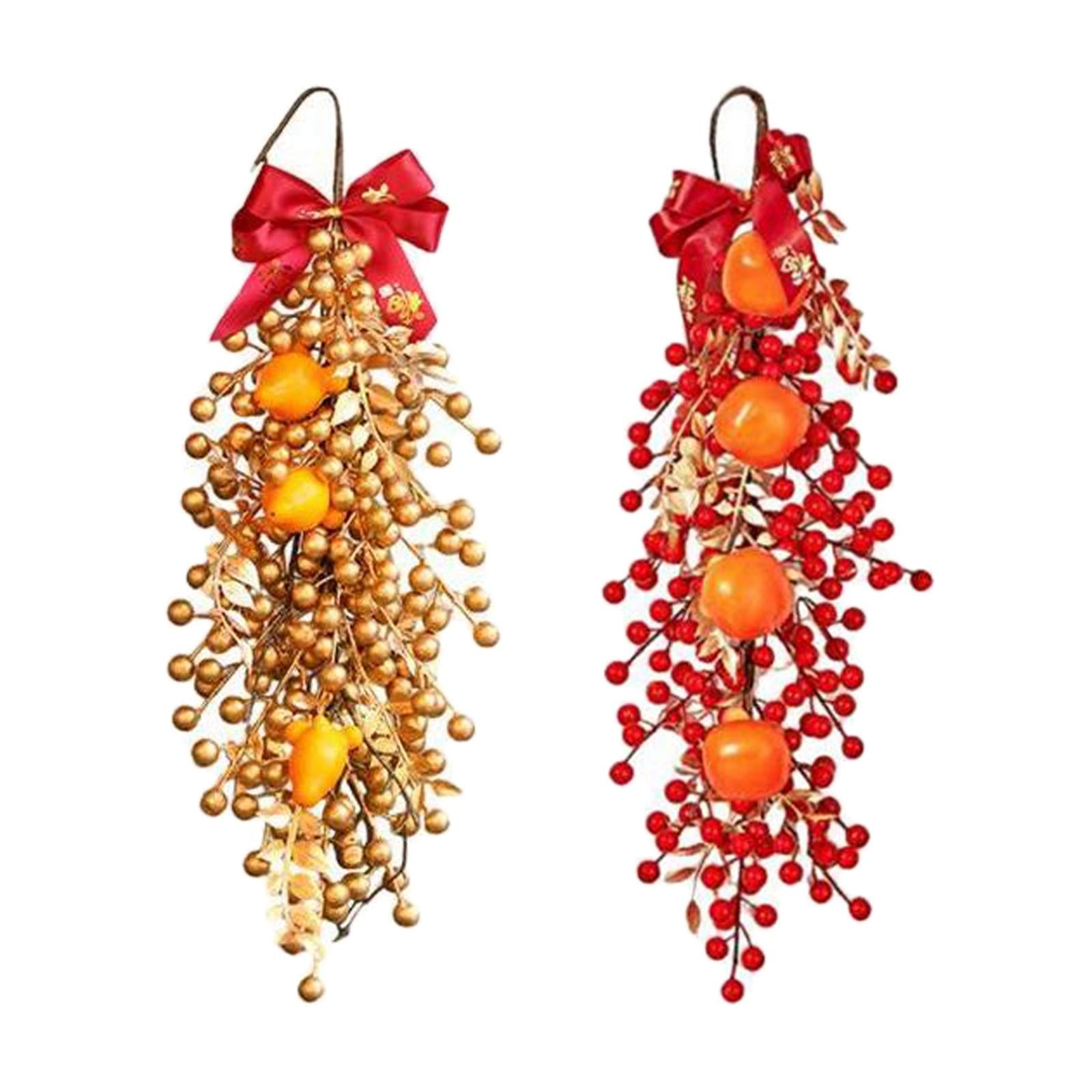 2 piece Chinese New Year Decorations Blessing for Cabinet Window Office