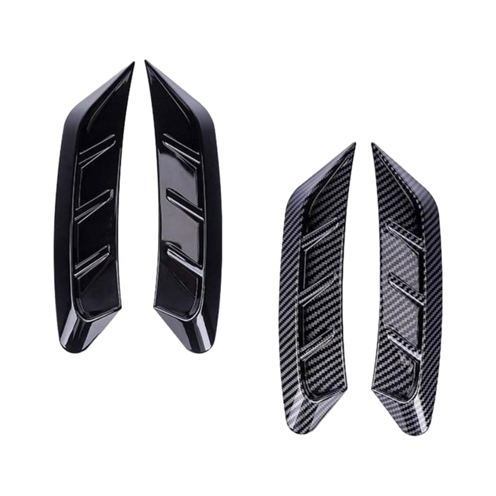 2 Set Car Headlight Eyebrow Decoration Eyelids Stickers for Car Automotive