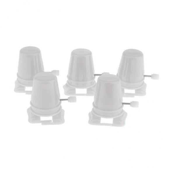 4x5X Clay DIY Hand Fittings Walking Machine for Mini Walking Robots White