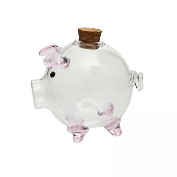 10xPiggy Bank Festival Gift Delicate Glass Pig Figurine for Kids Boys Exquisite