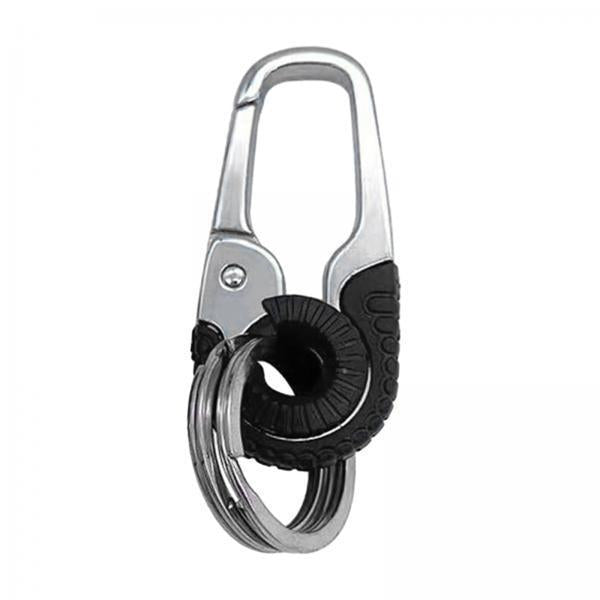 3xCar Key Chain for Men Multifunction Exquisite Universal for Men Women Unisex Black