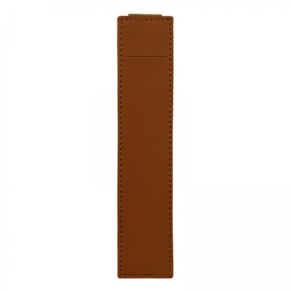 3xElastic Band Pen Holder Pen Sleeve for Hardcover Journals Planners Notebooks Brown