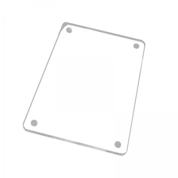 4xLabel Holders name Card Flat Mini Label Shelf for Wedding Hotel Hotels 5.5cmx8.2cm