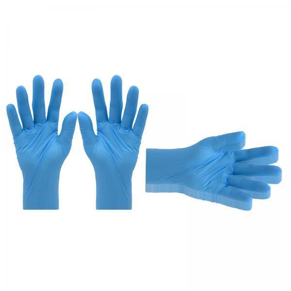 3x10Pcs Strong Nitrile Gloves Powder Free Pet Care Protective Gloves Blue XL