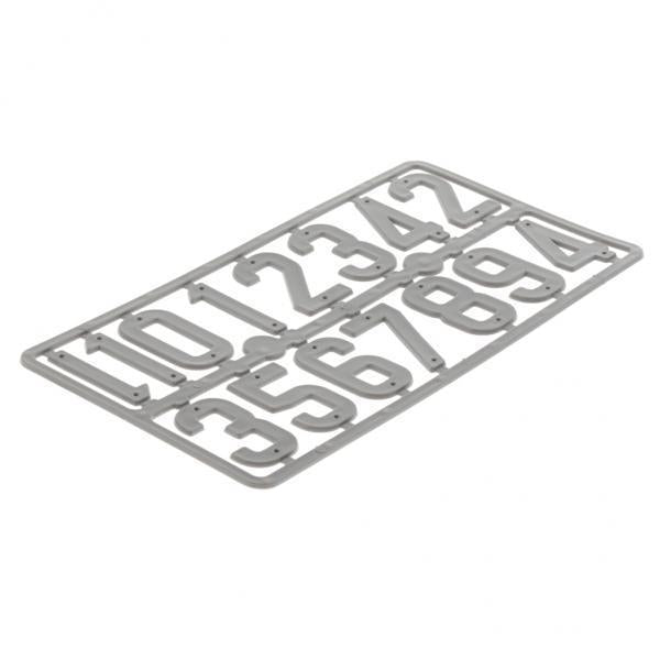 3xNumber Mark For Beekeeper Bee Hive Accessories Beekeeping Tools Grey