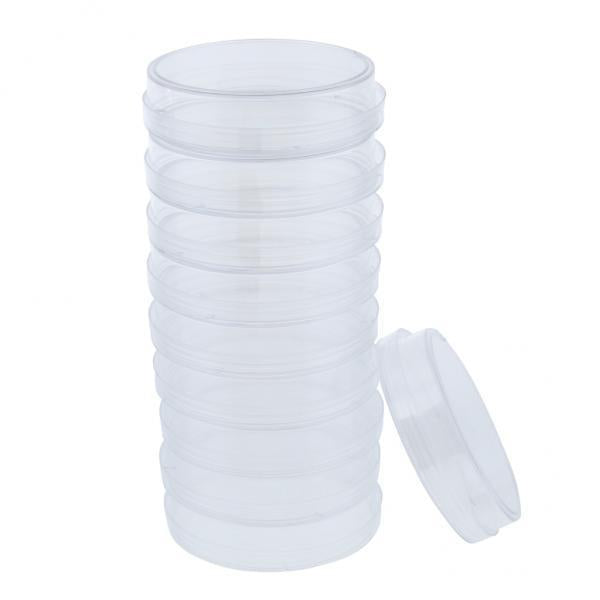 3xLab Plastic Petri Dish Sterile Cell Tissue Culture Dish & Lid 75mm