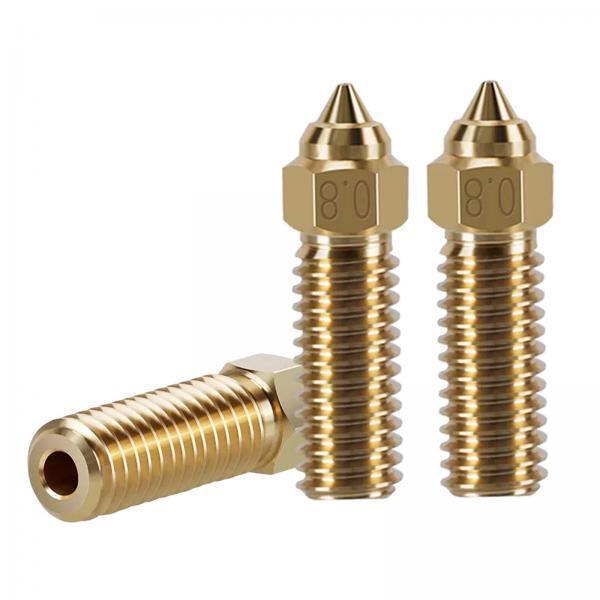 4x3Pcs 3D Printer Nozzles High Flow Easy Installation Replacement Parts for K1 0.8mm