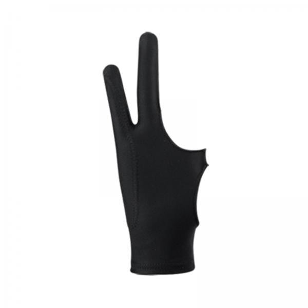2xArtist Drawing Glove Elastic for Tracing Board Pencil Sketching Painting Two Finger M