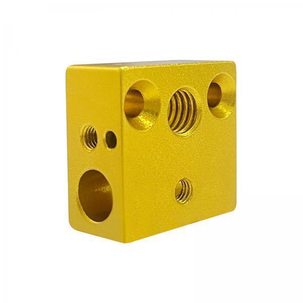 4xHeater Block Quality Professional Printer Accesoories for Hotend Ender5 CR10 Aureate
