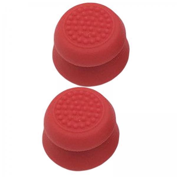 3x2 Pieces Raised Thumb Stick Grip Thumbsticks Caps for Xbox360 Controller Red