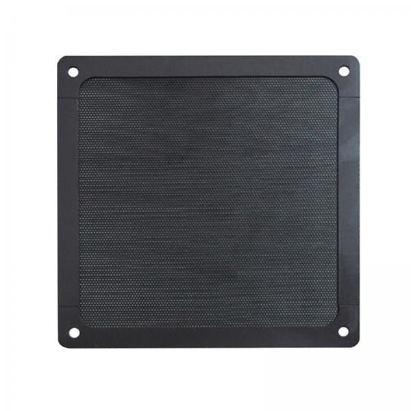 3xPVC Magnetic Cooling Fan Dust Filter Cover for Computer PC 12x12cm with Hole