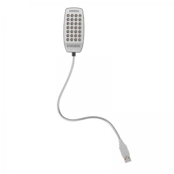4xUSB Portable Lamp 28 LED Gooseneck for Laptop PC MAC Computer black Bagged