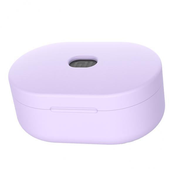 3xSilicone Protective Cover Case Slim Skin For Redmi Airdots Earphones Purple