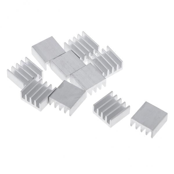 3x10PCS Aluminum Heatsink Cooling Fin Heatsink Cooler,14x14x7mm,Aluminum