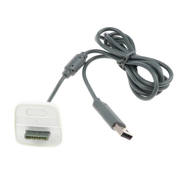 2x1.5m Charging Cable USB Wire Power Charger Cord for Microsoft 360 Grey