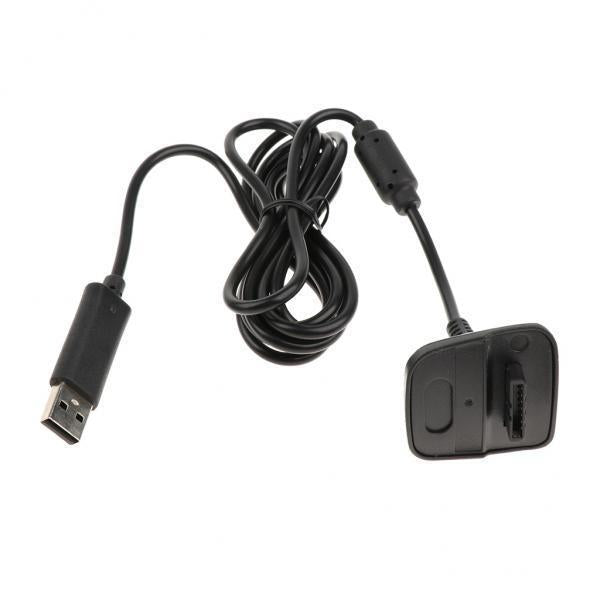 3x1.5m Charging Cable USB Wire Power Charger Cord for Microsoft 360 Black