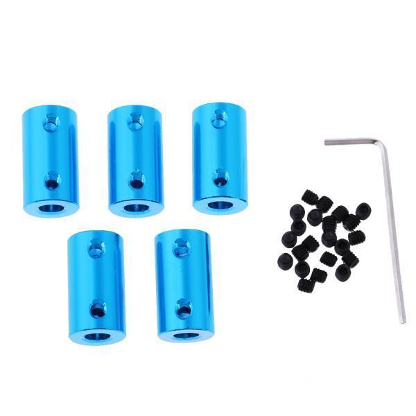 4xRC Motor Accessory Shaft Coupling Coupler Adapter Connector 6mm to 6mm