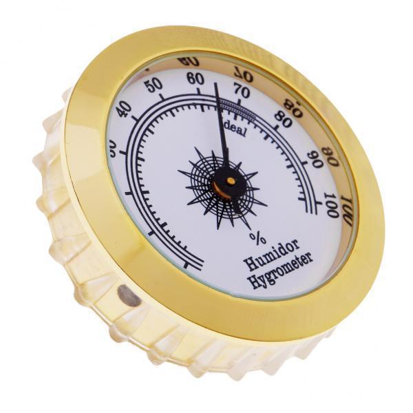 2xCigar Humidor Hygrometer Humidifier Portable Mechanical Hygrometer for Cigar