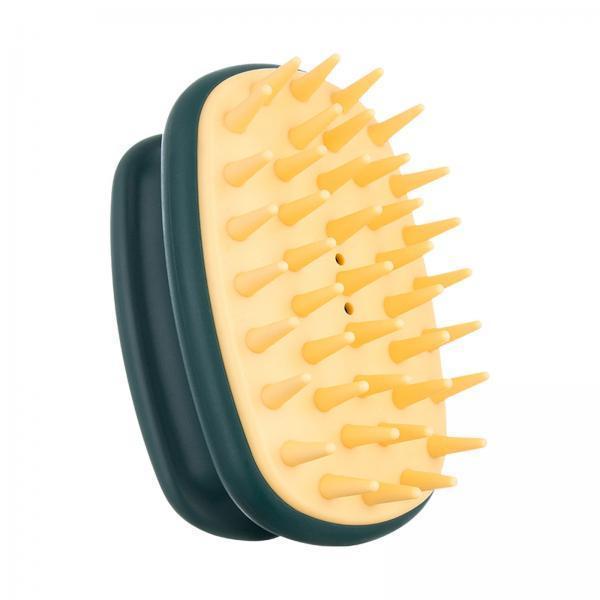 3xManual Head Scalp Massage Brush Comfortable for Women Men Pets Styling Tools Green