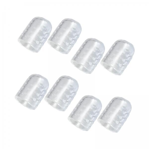 4xToe Protector Silicone with Holes Breathable Toe Caps for Running Home Women 8 pieces