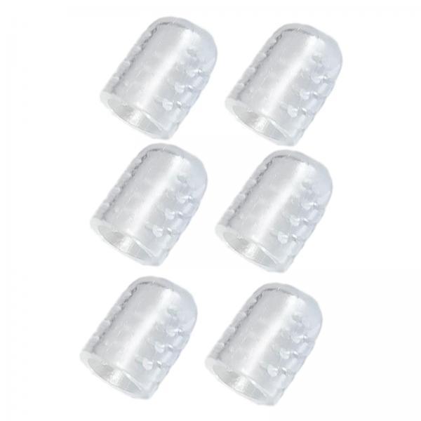 2xToe Protector Silicone with Holes Breathable Toe Caps for Running Home Women 6 pieces