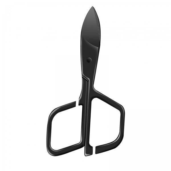 3xNose Hair Scissors Nose Hair Trimmer for Eyebrow Trimming Ear Hair Eyelashes black