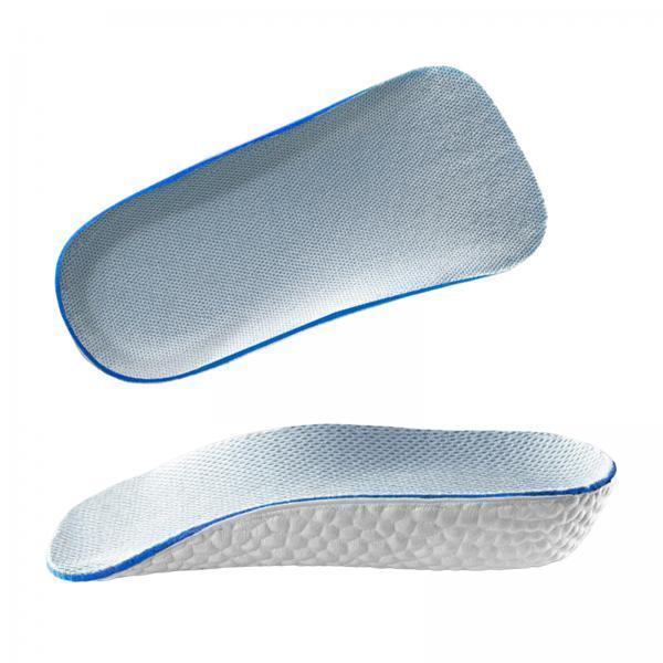 3x2 Pieces Invisible Heel Lift Inserts Shock Absorption for Long Time Standing 2.5cm