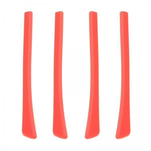 4x4Pieces Eyeglasses Glasses Earsocks Ear Tips Soft Silicone Easily Install Red