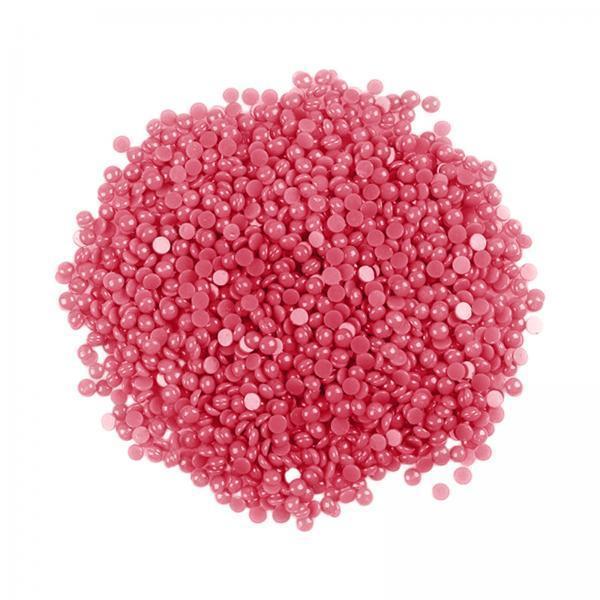 3xDepilatory Hard Wax Beans for Leg Arm Hair Removal Women Men Rose 100g