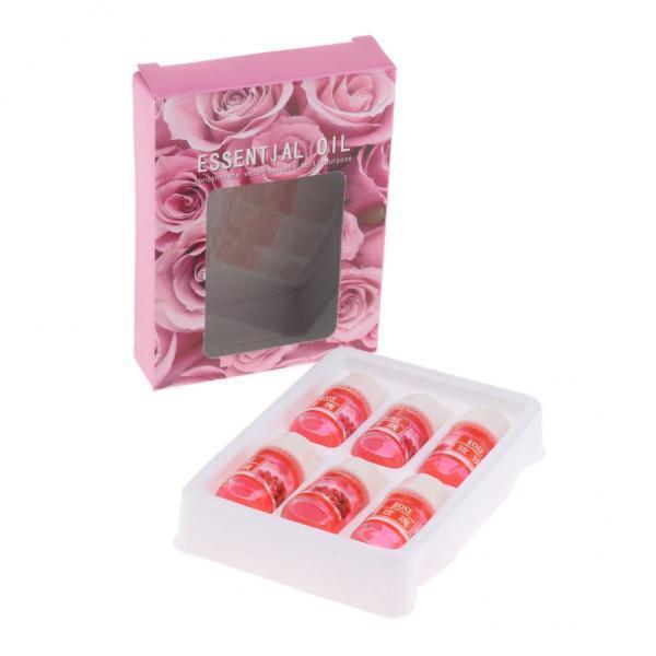 3x6 Pieces 3ML Water Soluble Essential Oil Blends Aromatherapy Oils Rose