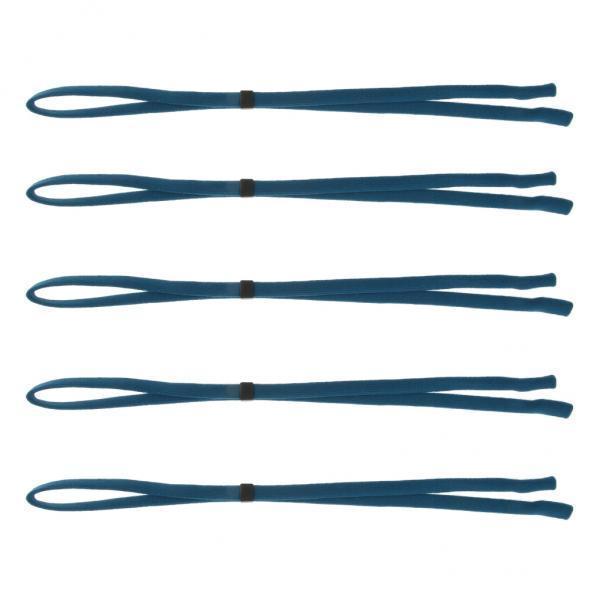 4x5 Pieces Anti-slip Sports Glasses Strap Sunglasses Eyeglasses String Blue