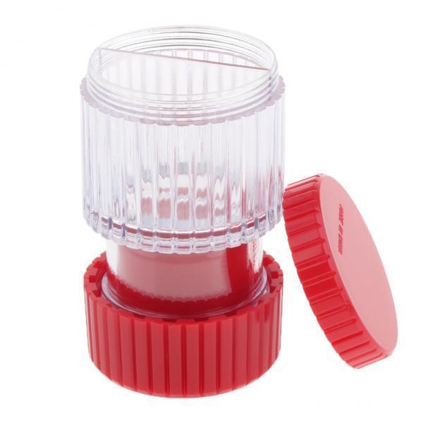 2xTravel 2 in 1 Pill Tablet Crusher Grinder Powder Medicine Storage Case Box
