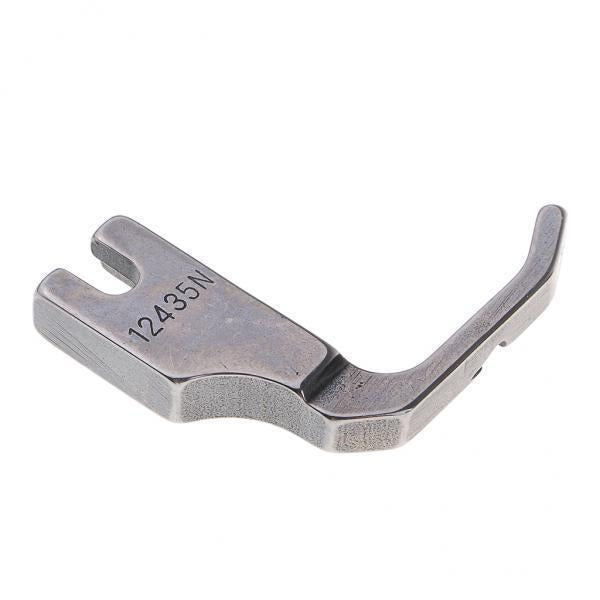 2xSteel Narrow Right Cording Zipper Foot For Industrial Sewing Machine #12435N