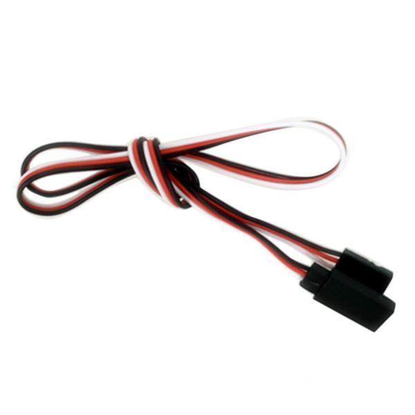 4xMale to Female Plug Extension Cable Wire for Futaba JR Connector Servo 300mm