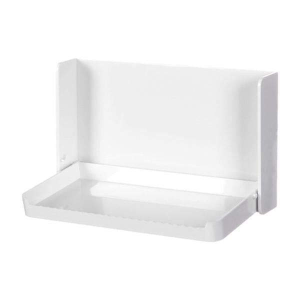 2xFloating Shelves Punch Free Foldable Wall Shelf for Bedroom Office Household
