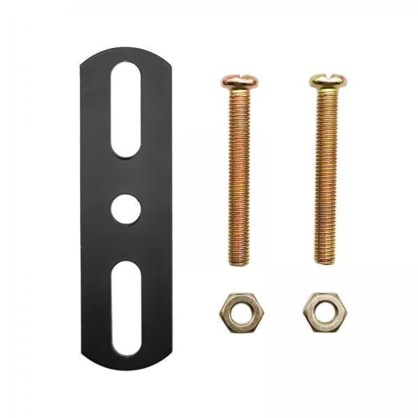 2xBed Support Leg Bed Frame Center Support Leg for Furniture Table Wooden Beds black Gasket