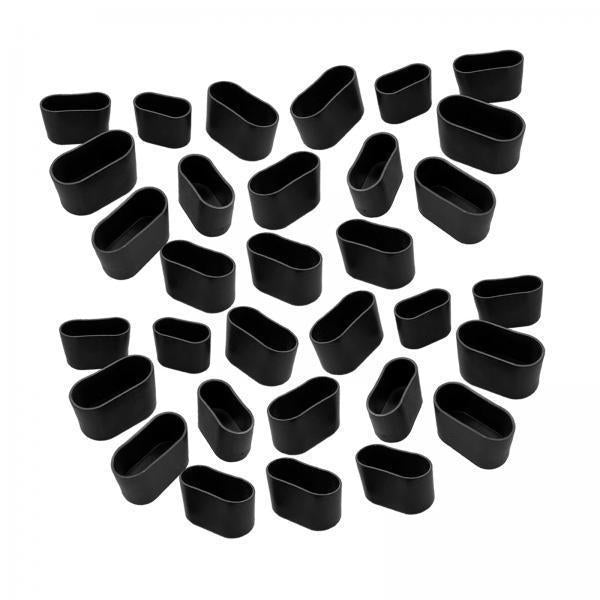 2x32Pcs Chair Leg Covers to Protect Floors AntiSlip Chair Leg Floor Protectors 1.5cmx2.5cm