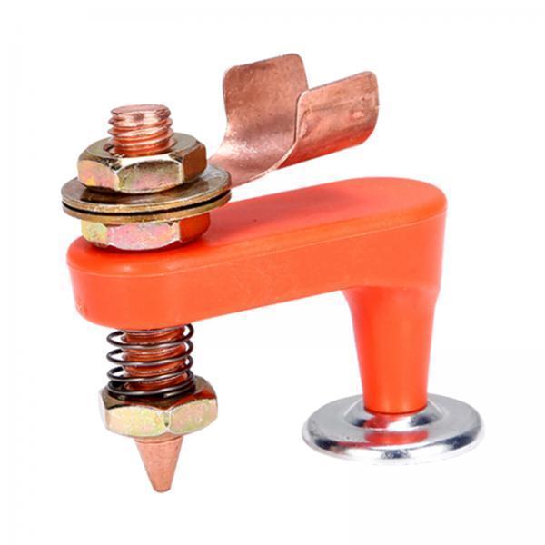 2xWelding Magnetic Ground Clamp Durable Stability Clamps Copper Tail Wire Tool 6.1cm