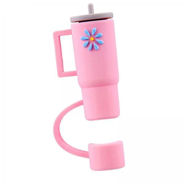 2xStraw Plug Airtight Seal home Accessories Creative Straw Tip Covers