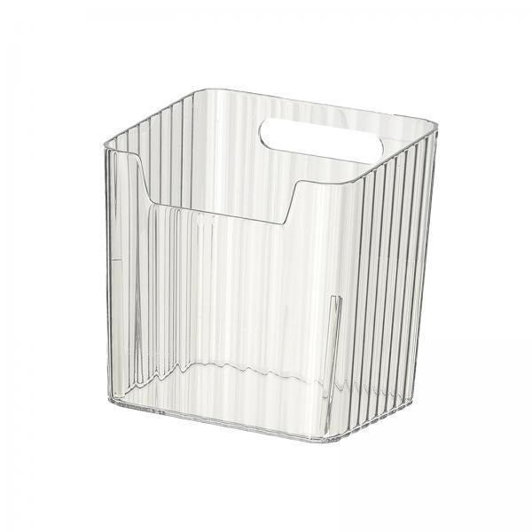 2xKitchen Storage Basket Fruits Vegetables Holder for Bathroom Craft Room White