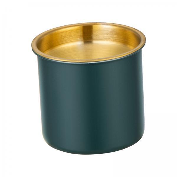 4xLarge Ashtray Stainless Steel Easy Clean for Smokers Bar House Decorations Green