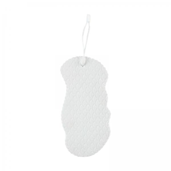 3xExfoliating Bath Sponge SPA Scrub Exfoliating Reusable for Baby Adults White