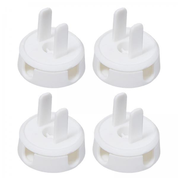 2xWall Socket Holder Hanging Plug Hanger for Home, Bathroom Two Plug