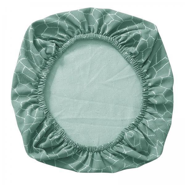 2xElastic Non Slip Removable Computer Chair Cover Anti Dust for Dogs Cats Pets Green