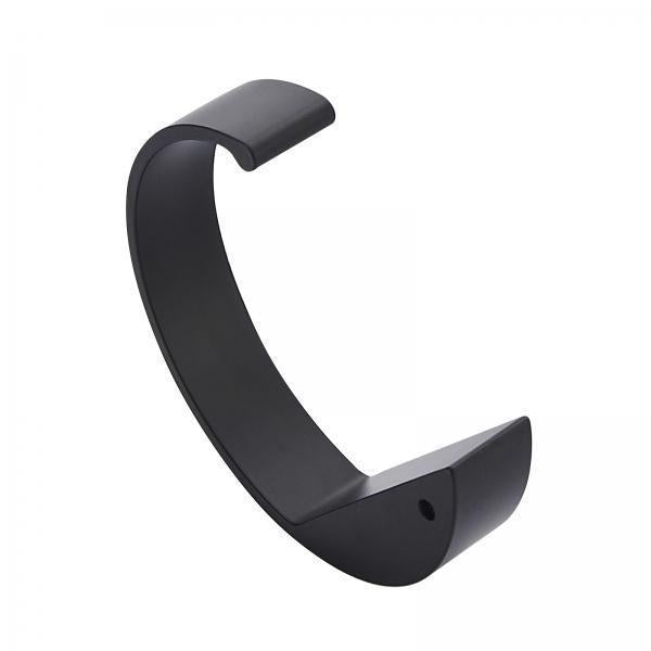 3xOffice Computer Desk Hook Desktop Hook Holder for Bedside Table Study Office Black